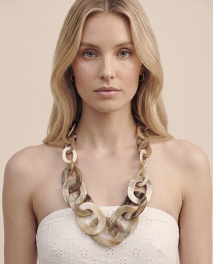 Recycled Horn Necklaces