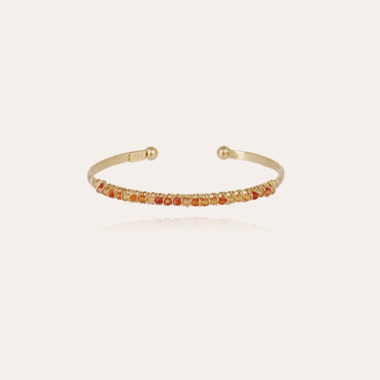 Gas Bijoux Lyre Jonc Orange - Premium Bracelet from Marina St Barth - Just $135! Shop now at Marina St Barth