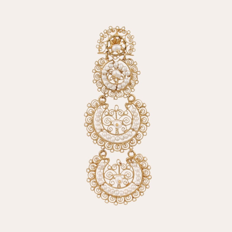 Gas Bijoux Yuca 3 rows earring - Premium Earrings from Marina St Barth - Just $405! Shop now at Marina St Barth