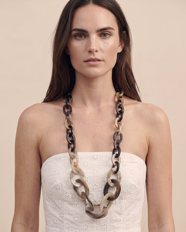 Recycled Horn Necklaces