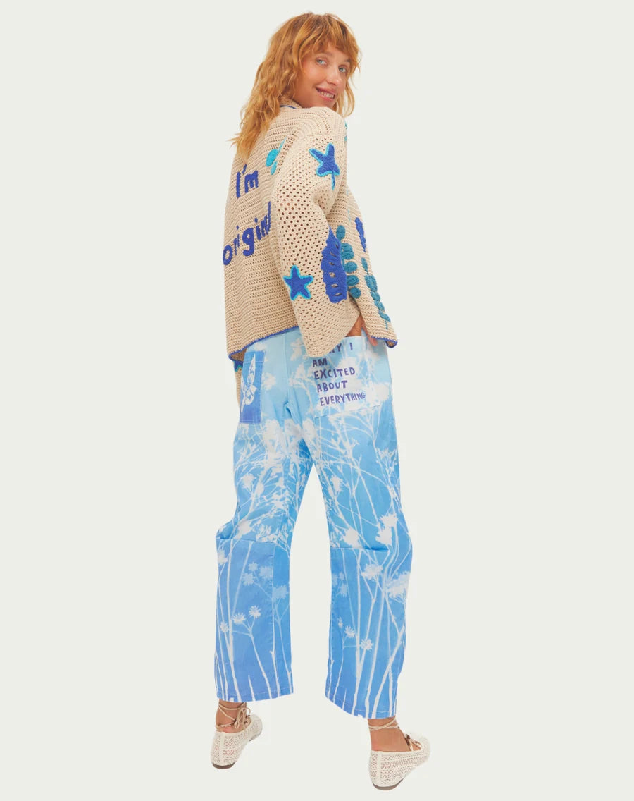 Cala Indigo Barrel Pants