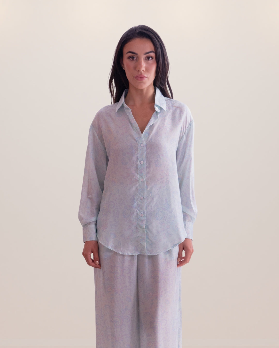 Neo Bloom Silk - Premium Shirt from Les Neobourgeoises - Just $335! Shop now at Marina St Barth