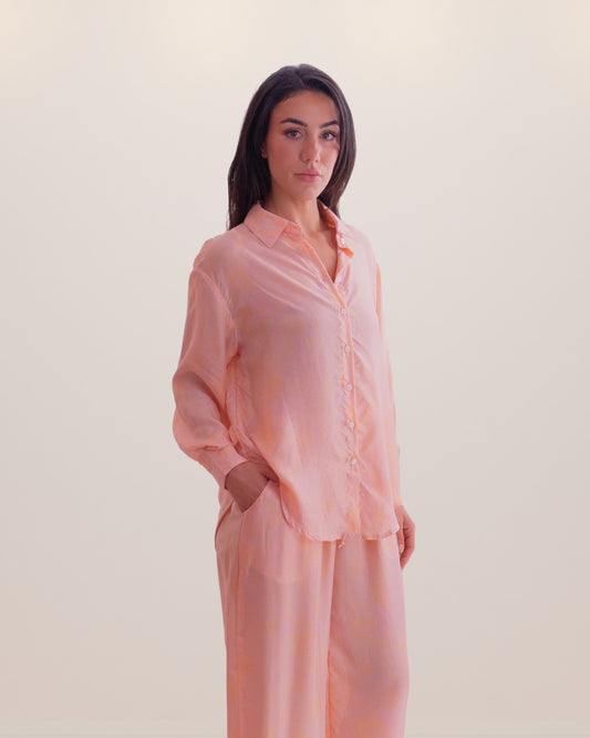 Neo Bloom Silk - Premium Shirt from Les Neobourgeoises - Just $335! Shop now at Marina St Barth