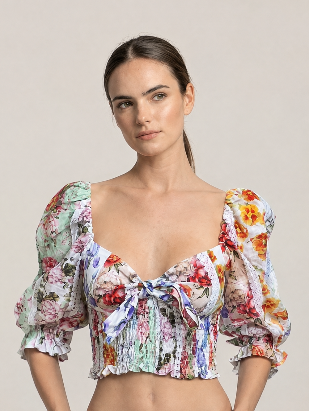 Couture Caramelo Top