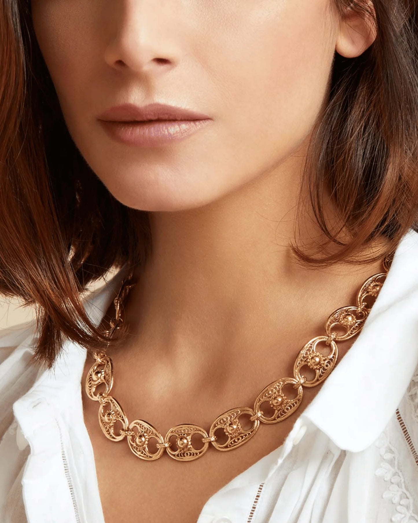 Carthage necklace gold - Premium Necklaces from Marina St Barth - Just $345! Shop now at Marina St Barth