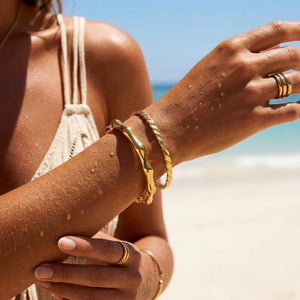 Bamboo Chunky Bangle