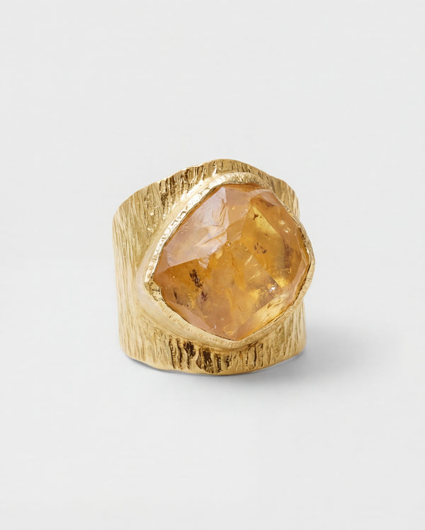 Lassanai Citrine Boss Ring