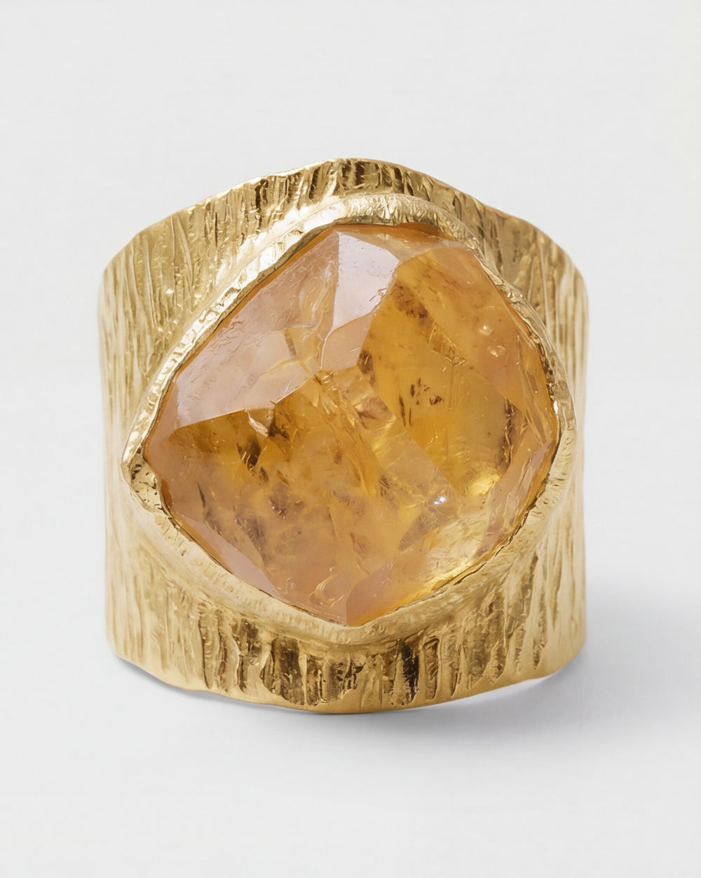 Lassanai Citrine Boss Ring