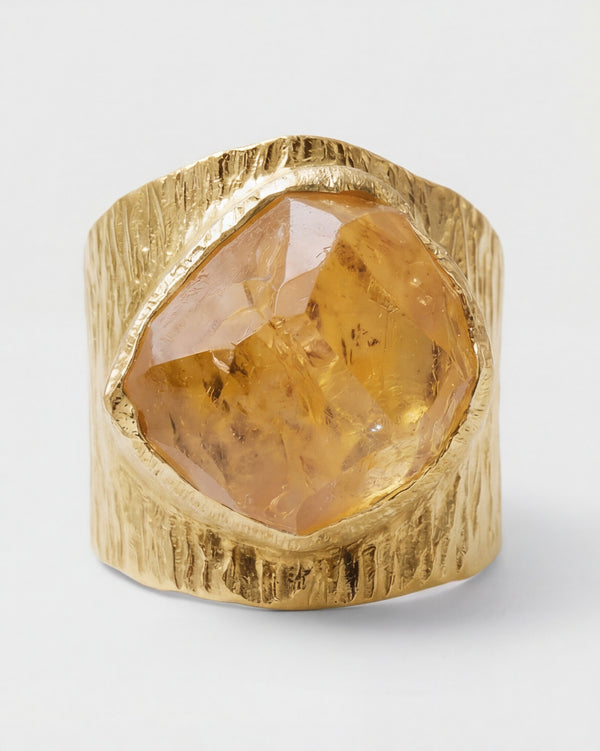 Lassanai Citrine Boss Ring
