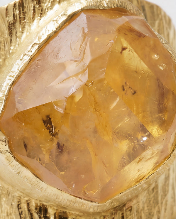 Lassanai Citrine Boss Ring