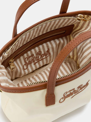 City Nylon Mini Tote White