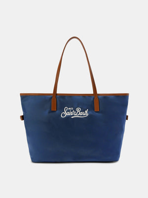 City Nylon Tote Navy