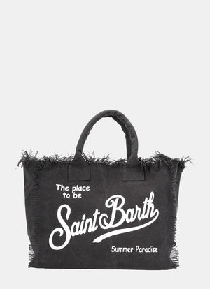 Colette Canvas Tote Black