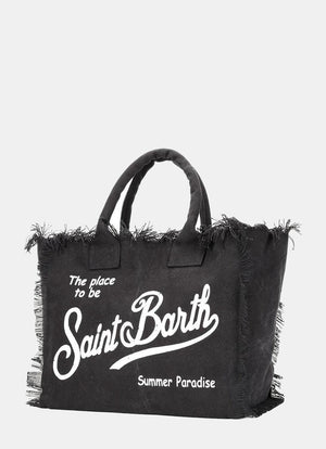 Colette Canvas Tote Black