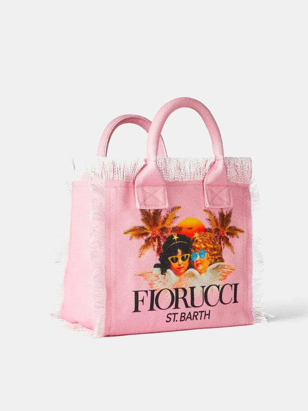 Colette Canvas Tote Fiorucci Angels Pink