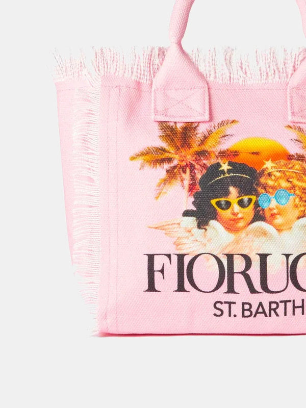 Colette Canvas Tote Fiorucci Angels Pink