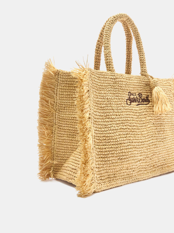 Colette Raffia Tote Natural