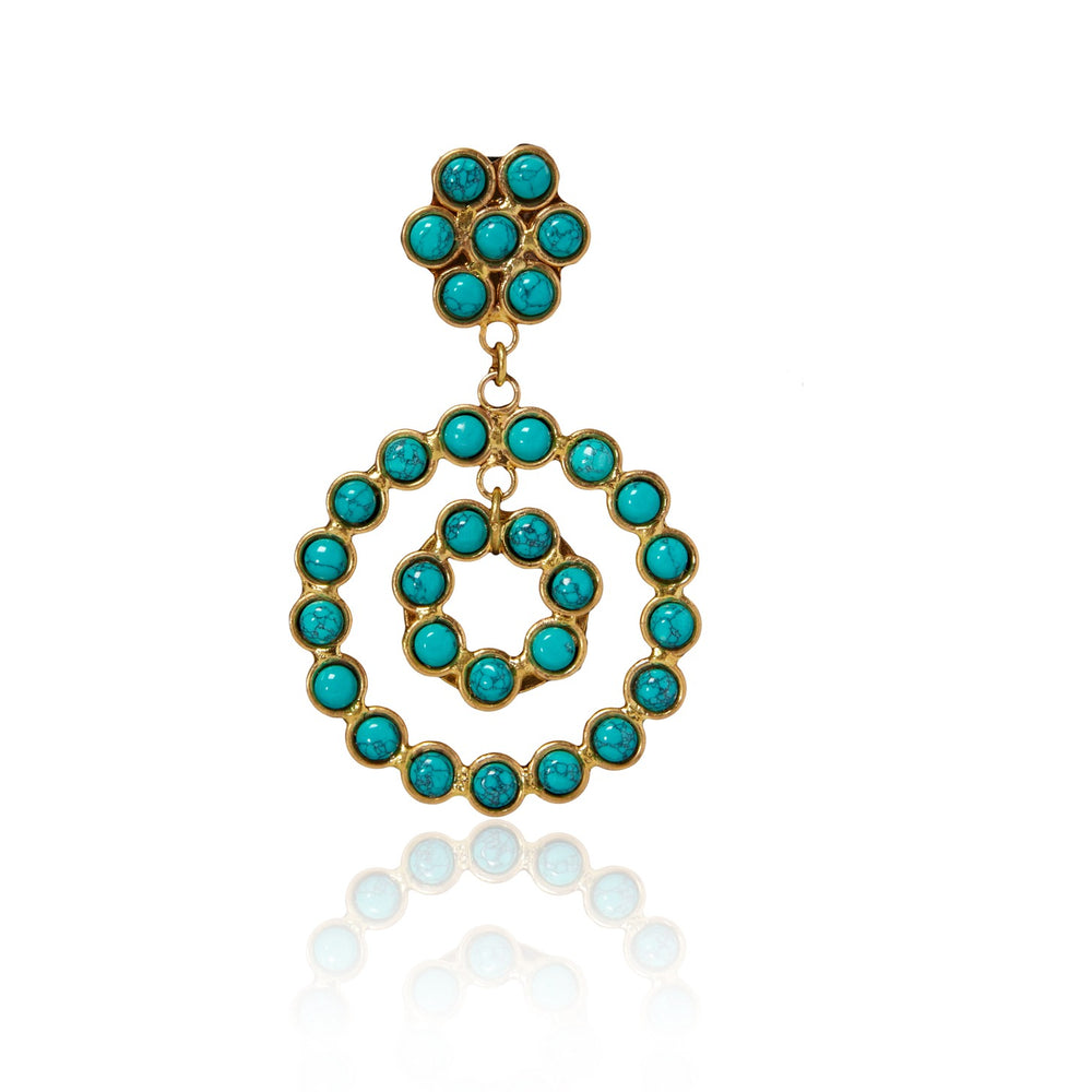 Sylvia Toledano Earring Flower - Premium Earrings from Sylvia Toledano - Just $230! Shop now at Marina St Barth