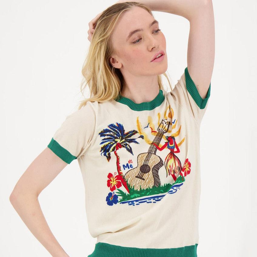 Me 369 Nora Knit Top by Me 369 from Marina St Barth