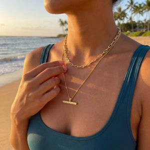 Ezra T-Bar Necklace