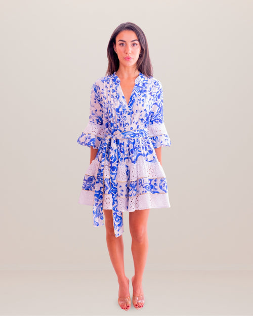 Positano Fame Printed Dress by Luisa Positano from Marina St Barth