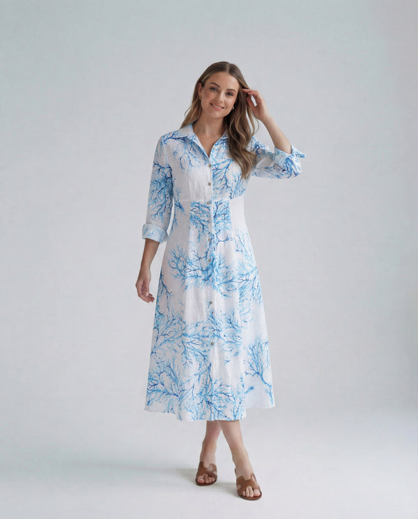 Shirt Dress Midi Antibes