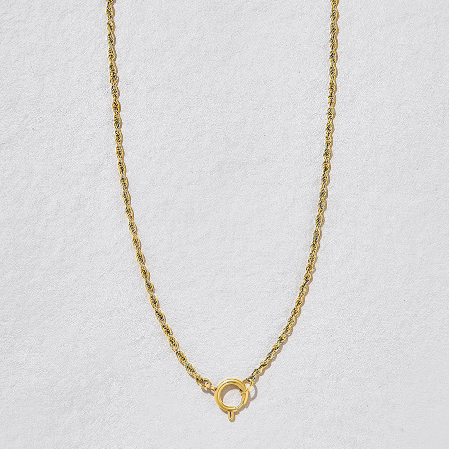 Fleury Twisted Chain Necklace