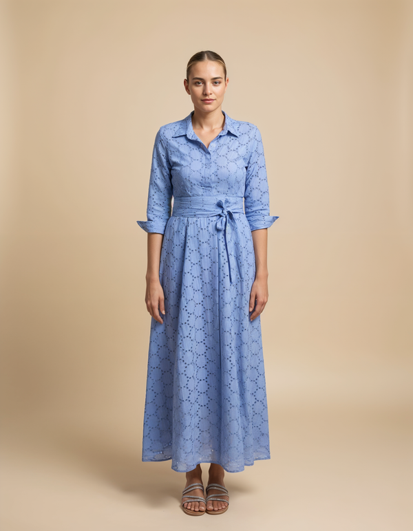 Shirt Dress Eyelet