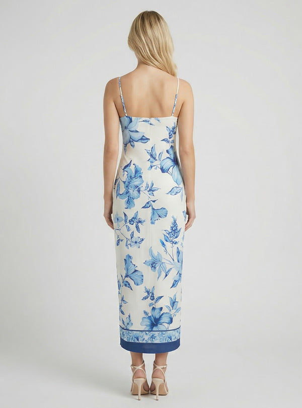 Milo Strapless Midi Dress