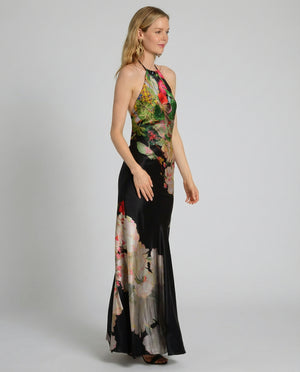 Paris Noir Soir Silk Dress