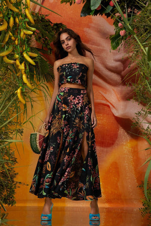 Charo Ruiz Tana Long Skirt by Charo Ruiz from Marina St Barth
