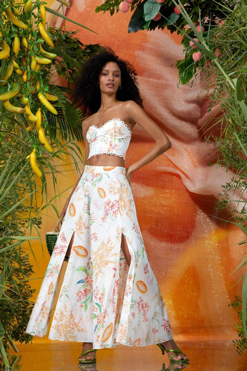 Charo Ruiz Tana Long Skirt by Charo Ruiz from Marina St Barth