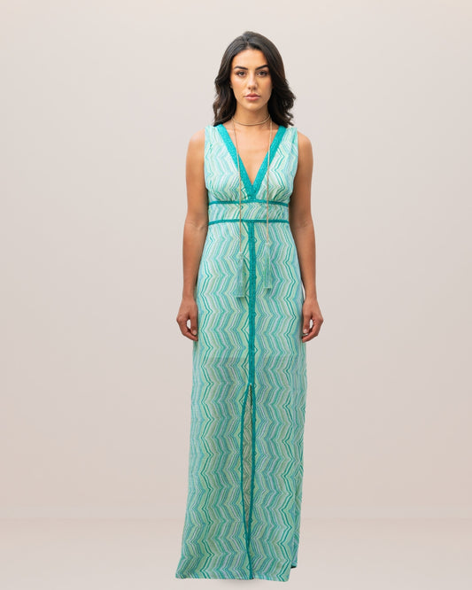 Frozen Long Dress - Premium Long Dress from Pho Firenze - Just $420! Shop now at Marina St Barth