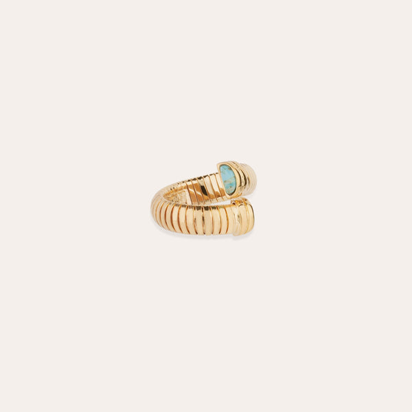 Gas Bijoux Antigone Ring Turquoise - Premium Ring from Gas Bijoux - Just $170! Shop now at Marina St Barth