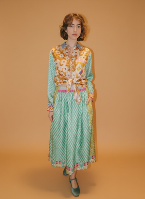 Me369 Isabel Printed Shirt