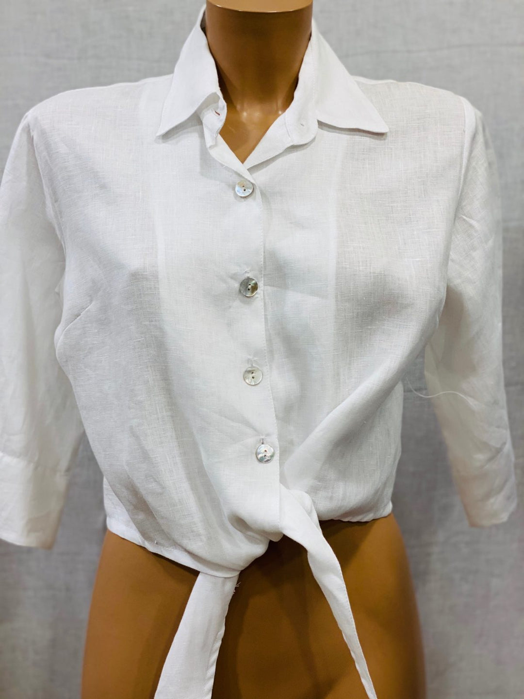 Positano Tania Linen Shirt - Premium Shirts & Tops from Marina St. Barth - Just $290.00! Shop now at Marina St Barth