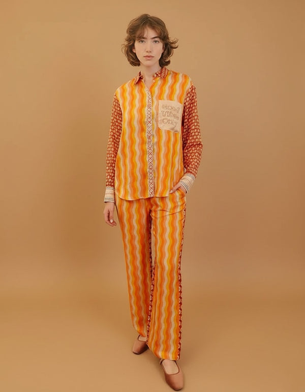 Me369 Isabel Printed Shirt