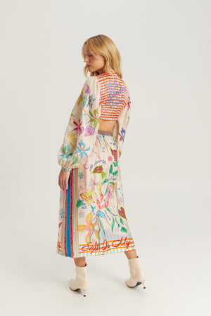 Vanessa Midi Skirt Paradiso
