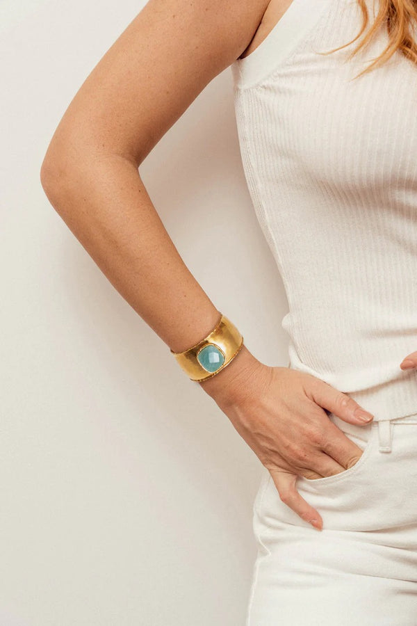 Sylvia Mirage Amazonite Cuff