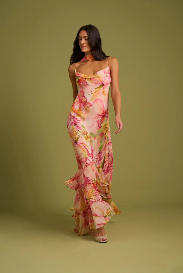 Nola Sash Maxi Dress