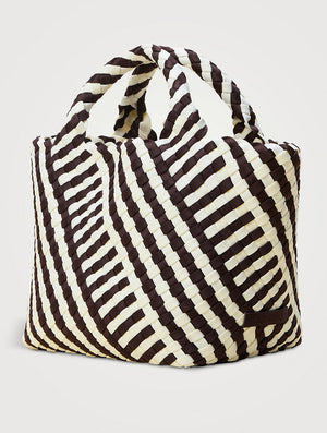 St. Barths Petit Tote Striped Geo