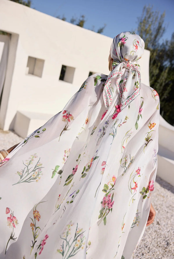 Anya Cape Maxi Dress