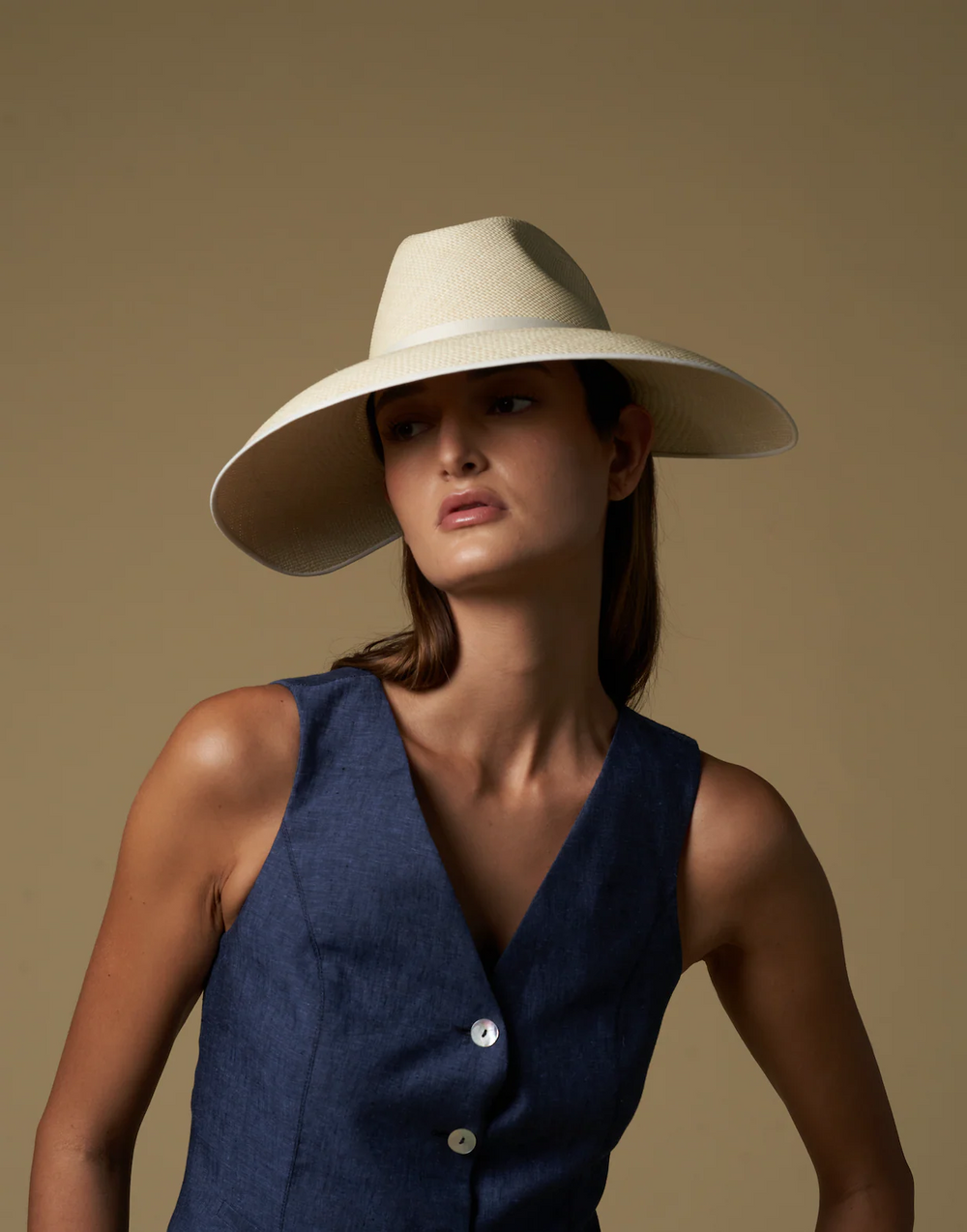 Ecuador Anna Wide Brim Visor