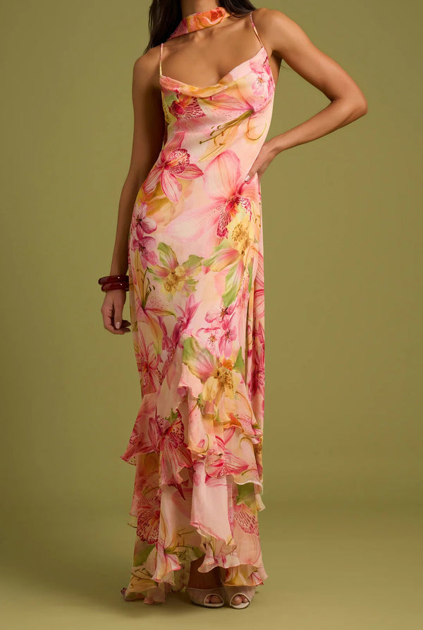 Nola Sash Maxi Dress