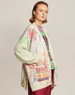 ME369 Liv Shipibo Printed Cardigan by Me 369 from Marina St Barth