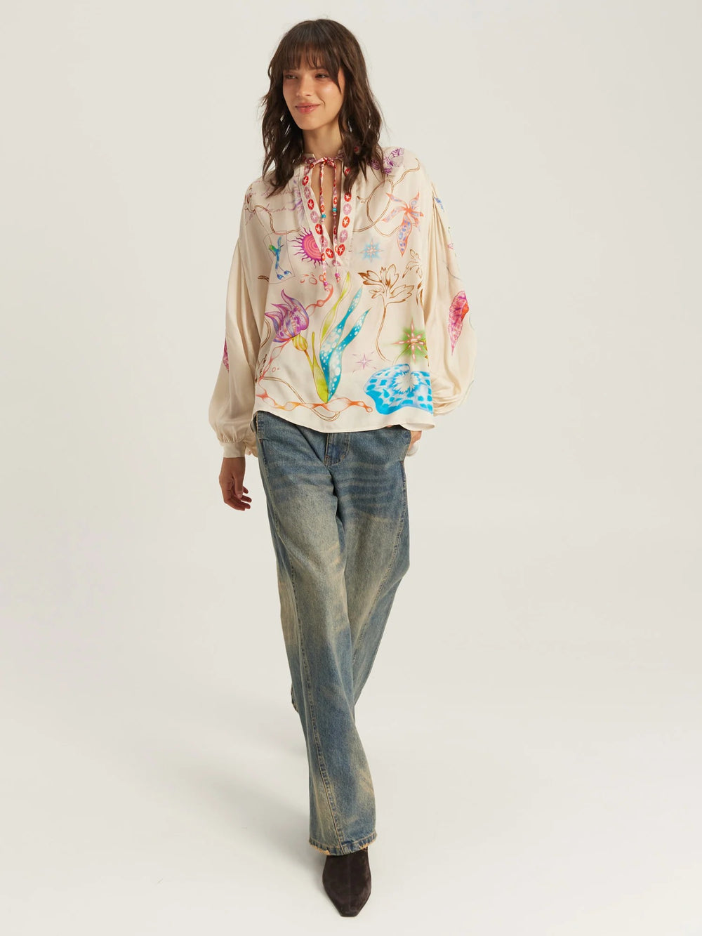 Rona Paradiso Printed Shirt