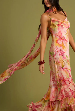 Nola Sash Maxi Dress