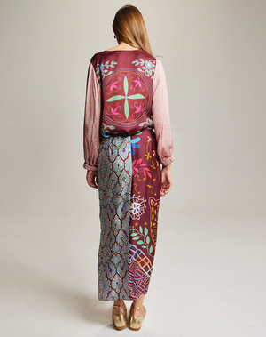 ME369 Luna Shipibo Tie Skirt
