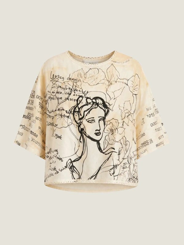 Rubi Cropped Tee Shirt