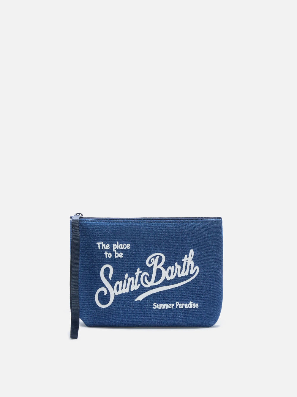 Aline Denim Pouch